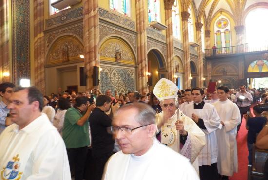 Missa do Centenrio da Parquia de Ribeiro Preto