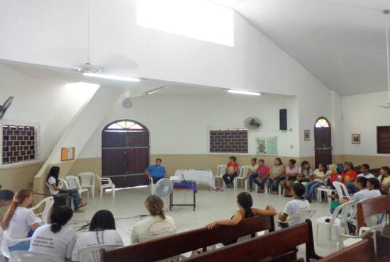 Formao aos catequistas na Parquia So Jos do Trapiche - Maceio - 2014
