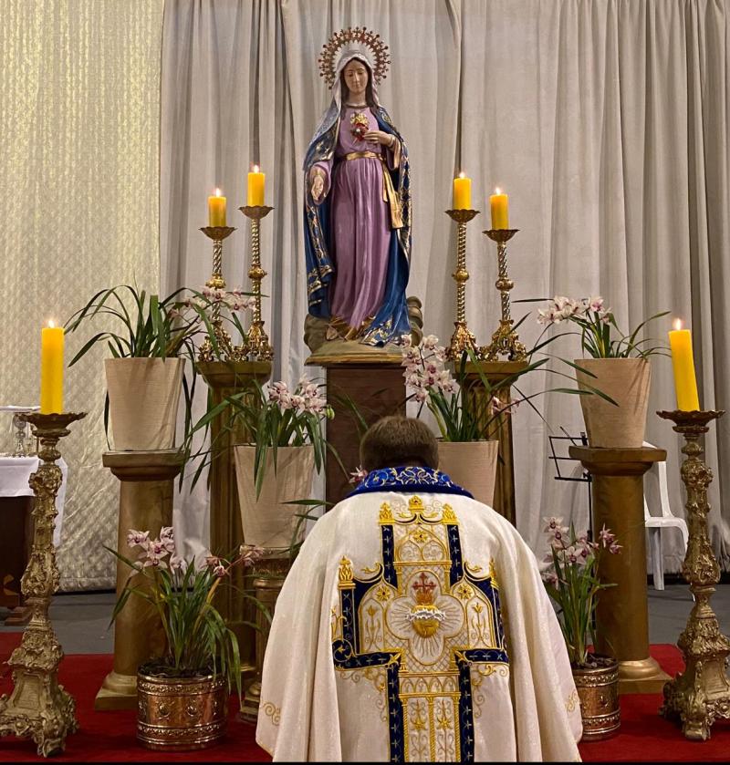 Paróquias celebram o Imaculado Coração de Maria