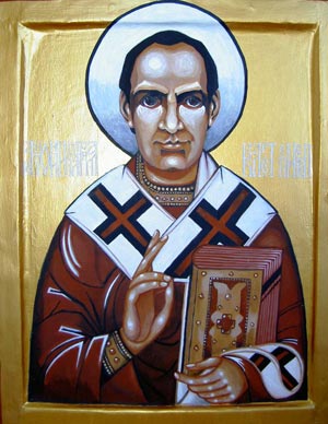 Pintura de Padre Claret dos Claretianos de S. Petersburgo - Rssia
